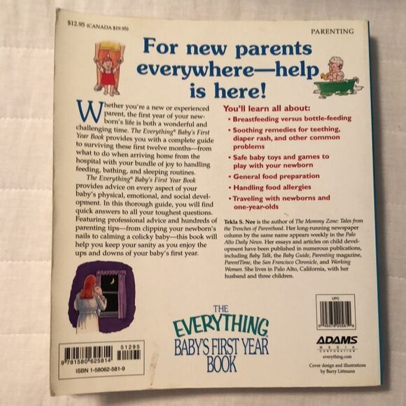 The Everything Baby’s First Year Book by Tekla S. Nee - Picture 2 of 12